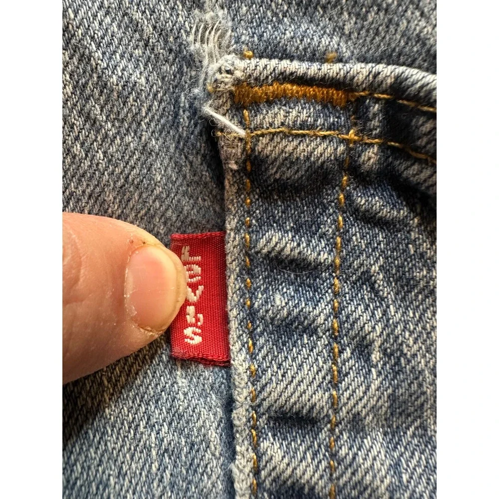 Levis 514 Straight Fit Jeans Mens 36x32 (34x30) Blue Denim Comfort Stretch